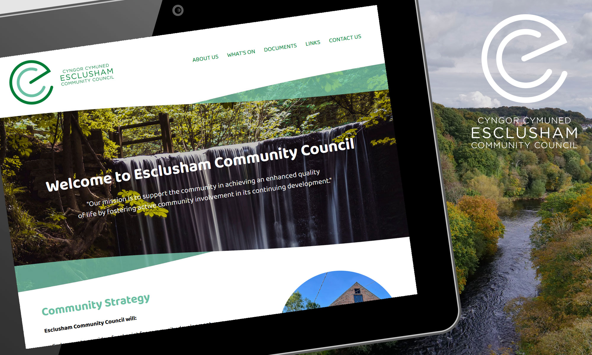 Esclusham Community Council website
