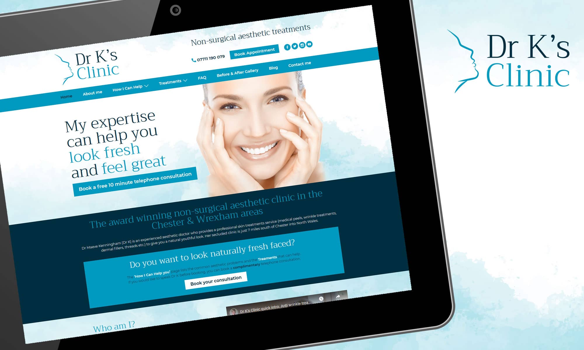Dr K’s Clinic website